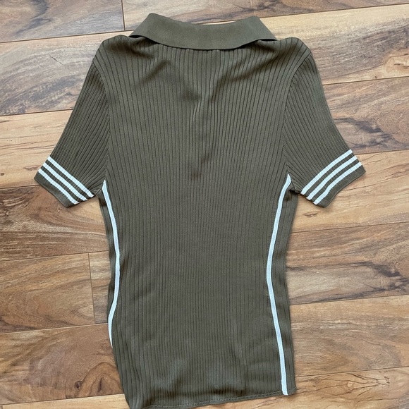 RAG & BONE PEYTON SHORT-SLEEVE POLO SHIRT, SIZE L - Picture 4 of 6